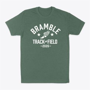 Bramble Academy Track and Field Classic Dad T-Shirt