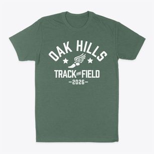 Oak Hills High School Track and Field Classic Dad T-Shirt