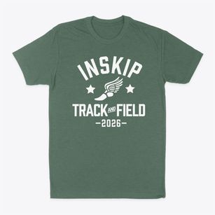Inskip Elementary School Track and Field Classic Dad T-Shirt