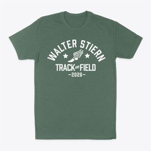 Walter Stiern Middle School Track and Field Classic Dad T-Shirt
