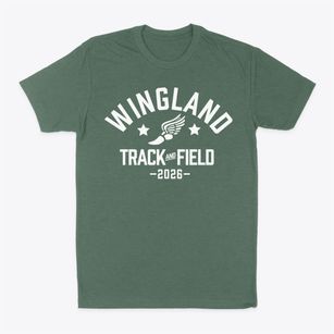 Wingland Elementary School Track and Field Classic Dad T-Shirt