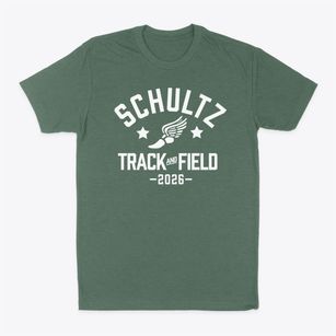 Schultz Elementary School Track and Field Classic Dad T-Shirt