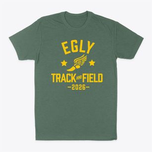 Egly Elementary School Track and Field Classic Dad T-Shirt