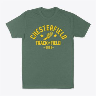 Chesterfield Academy Track and Field Classic Dad T-Shirt