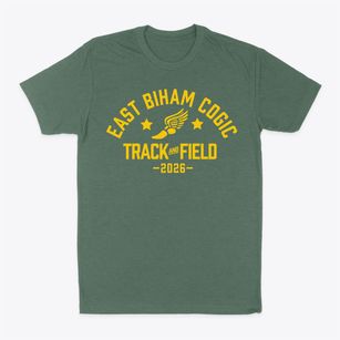 East Biham Cogic Christian Academy Track and Field Classic Dad T-Shirt
