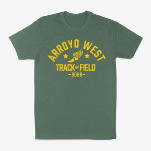 Arroyo West Elementary School Track and Field Classic Dad T-Shirt