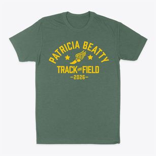 Patricia Beatty Elementary School Track and Field Classic Dad T-Shirt