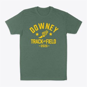 Downey Children's Center Track and Field Classic Dad T-Shirt
