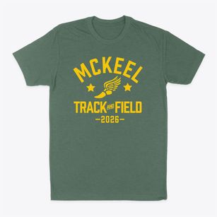 Mckeel Academy Central Track and Field Classic Dad T-Shirt