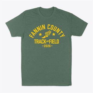 Fannin County Middle School Track and Field Classic Dad T-Shirt