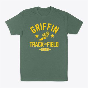 Griffin Christian Academy Track and Field Classic Dad T-Shirt
