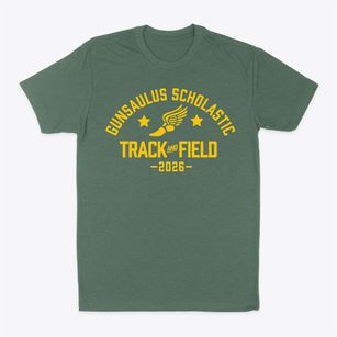 Gunsaulus Scholastic Academy Track and Field Classic Dad T-Shirt