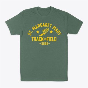 Saint Margaret Mary School Track and Field Classic Dad T-Shirt