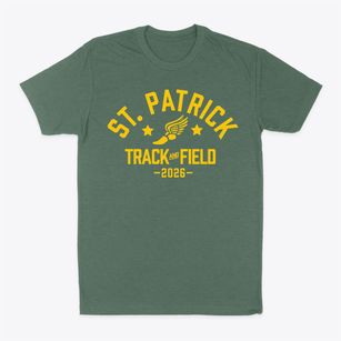 Saint Patrick School Track and Field Classic Dad T-Shirt