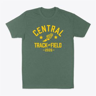 Central Elementary School Track and Field Classic Dad T-Shirt