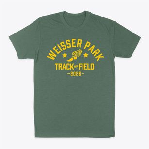 Weisser Park Elementary School Track and Field Classic Dad T-Shirt