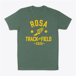 Rosa Parks-edison Elementary School Track and Field Classic Dad T-Shirt