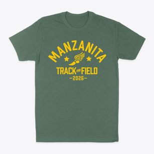 Manzanita Elementary School Track and Field Classic Dad T-Shirt