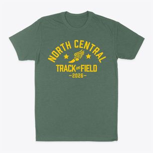North Central Elementary School Track and Field Classic Dad T-Shirt