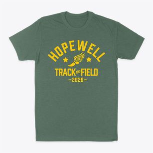 Hopewell Elementary School Track and Field Classic Dad T-Shirt