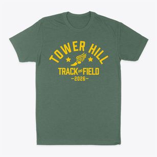 Tower Hill School Track and Field Classic Dad T-Shirt