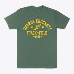 George Crockett Academy Track and Field Classic Dad T-Shirt