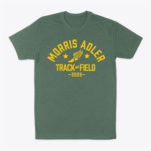 Morris Adler Elementary School Track and Field Classic Dad T-Shirt