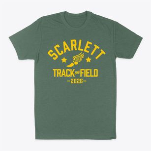 Scarlett Middle School Track and Field Classic Dad T-Shirt