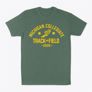Michigan Collegiate High School Track and Field Classic Dad T-Shirt