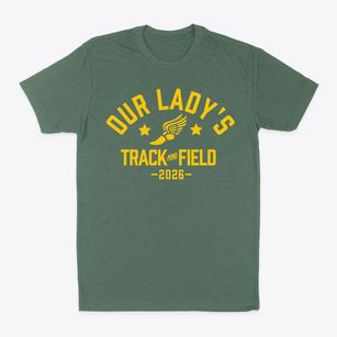 Our Lady's Cathedral Academy Track and Field Classic Dad T-Shirt