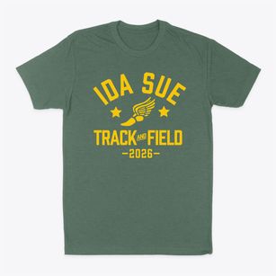 Ida Sue School Track and Field Classic Dad T-Shirt
