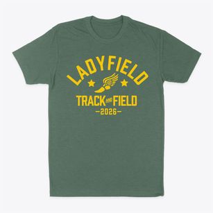 Ladyfield Catholic Elementary School Track and Field Classic Dad T-Shirt