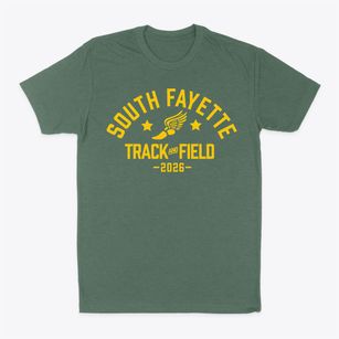South Fayette High School Track and Field Classic Dad T-Shirt