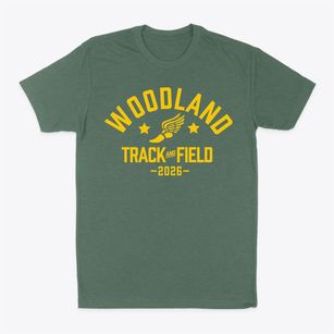 Woodland Middle School Track and Field Classic Dad T-Shirt