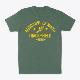 Duncanville Ninth Grade School Track and Field Classic Dad T-Shirt