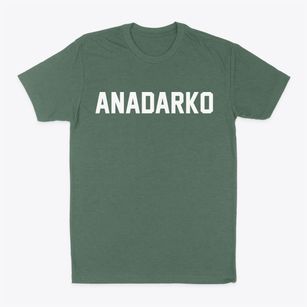 Anadarko Oklahoma Classic Block Classic Dad T-Shirt