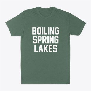 Boiling Spring Lakes North Carolina Classic Block Classic Dad T-Shirt