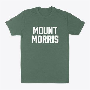 Mount Morris New York Classic Block Classic Dad T-Shirt