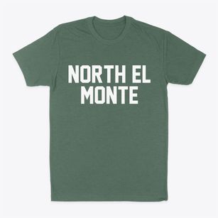 North El Monte California Classic Block Classic Dad T-Shirt