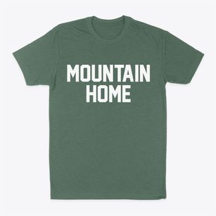 Mountain Home North Carolina Classic Block Classic Dad T-Shirt
