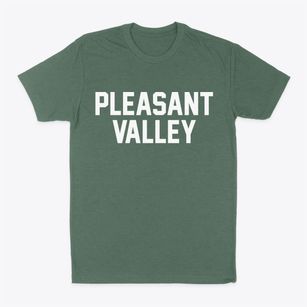 Pleasant Valley Missouri Classic Block Classic Dad T-Shirt