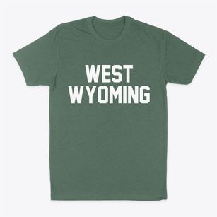 West Wyoming Pennsylvania Classic Block Classic Dad T-Shirt