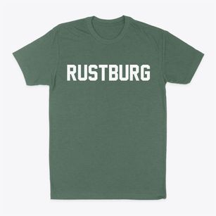 Rustburg Virginia Classic Block Classic Dad T-Shirt