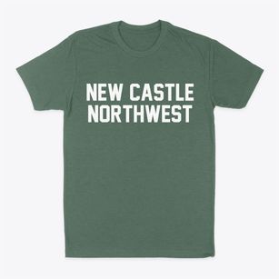 New Castle Northwest Pennsylvania Classic Block Classic Dad T-Shirt