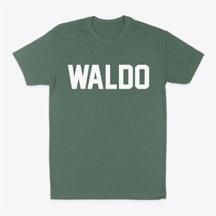Waldo Maine Classic Block Classic Dad T-Shirt