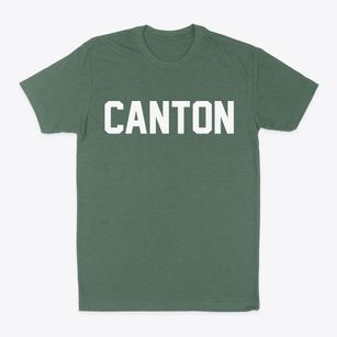 Canton Massachusetts Classic Block Classic Dad T-Shirt