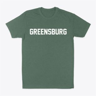 Greensburg Louisiana Classic Block Classic Dad T-Shirt