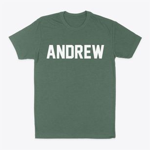 Andrew Iowa Classic Block Classic Dad T-Shirt