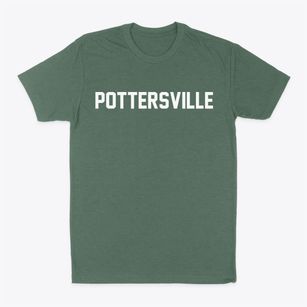 Pottersville New York Classic Block Classic Dad T-Shirt