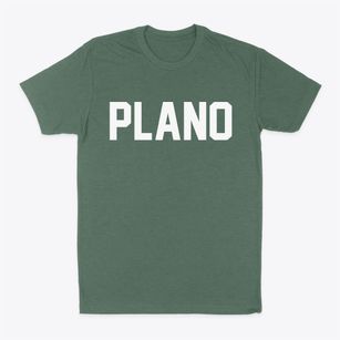 Plano Iowa Classic Block Classic Dad T-Shirt